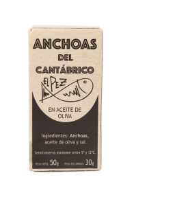 Octavillo de Anchoas El Pez – Lata gourmet para el vermut | Televermu
